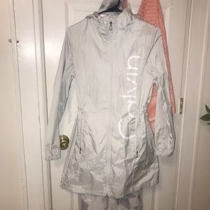 Calvin Klein windbreaker/rain jacket